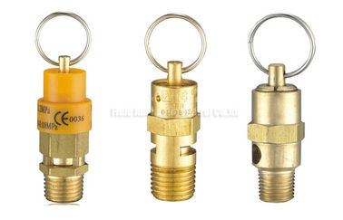 Mẫu van an toàn bằng đồng RSV 1.35Mpa 1/8 " - 2" PT cho máy nén không khí