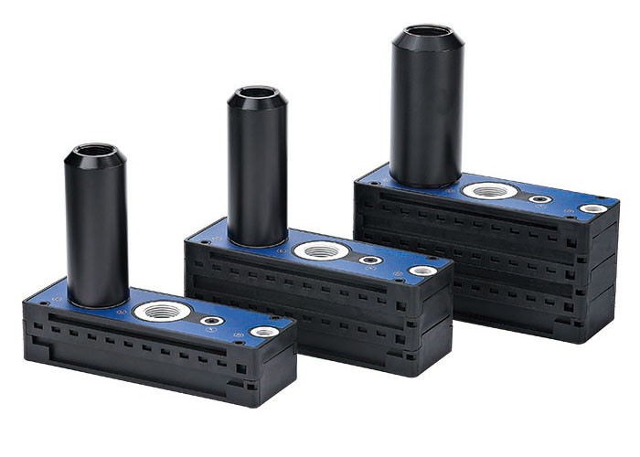 Bơm chân không đa tầng 0,45 Mpa 50dBA Tiết kiệm năng lượng Cao su nitrile