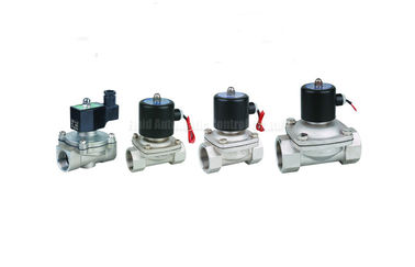 Stainless Steel Solenoid valve two position two way,port size G1/8